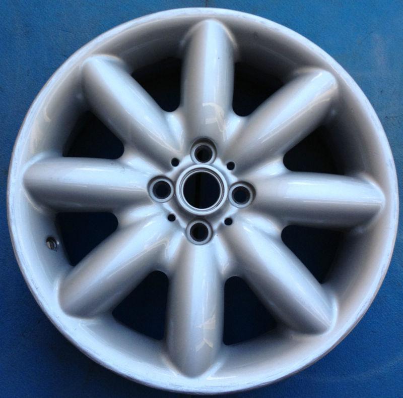 One 2002-2012 bmw clubman mini cooper 17" factory oem wheel rim silver 59364