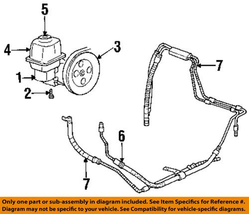 Gm oem 26099941 steering pump/power steering reservoir