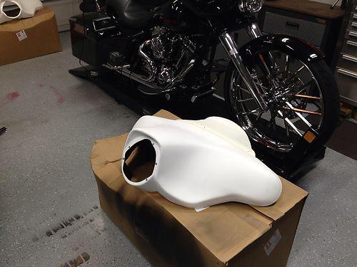 New camtech 26" classy raked fairing with windshield street glide