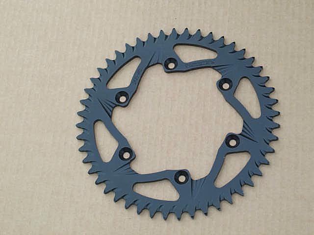 *new* vortex hardcoat black 48t sprocket yz wr 125 250 250f 426f 450f 1999-2012