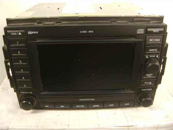 07 08 09 dodge caliber am fm cd dvd player navigation radio oem