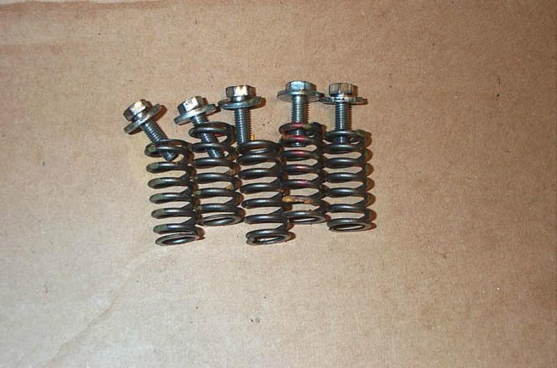 1992 yamaha wr200 clutch springs with bolts yz wr it 125 175 200