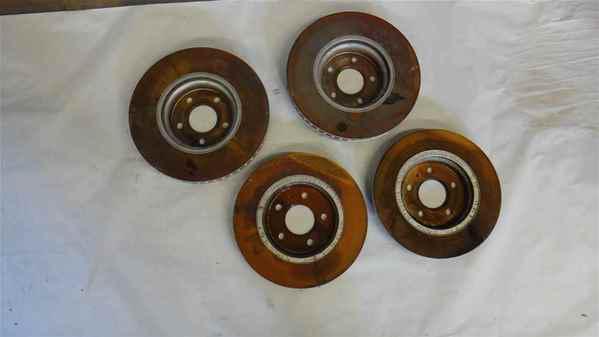 2013 audi a4 set of 4 rotors oem