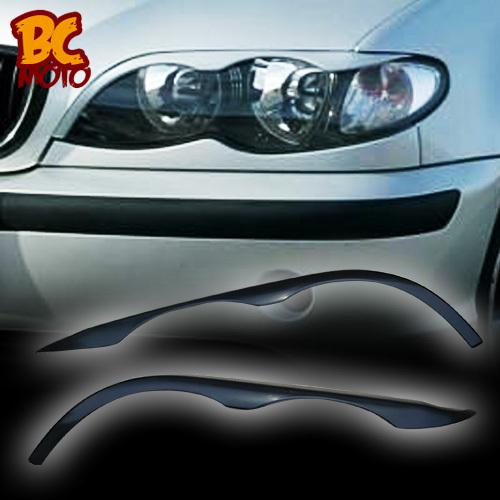 Bmw e46 4d headlight eyebrows eyelids eyebrow 02+ new ▼