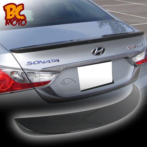 Carbon fiber sonata yf rear boot trunk spoiler 11 13 ▼