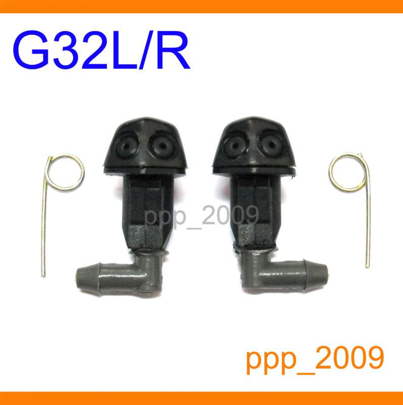 2 x windshield washer nozzle jet honda civic si ex dx cx vx eg6 ek 92 - 97 93 95