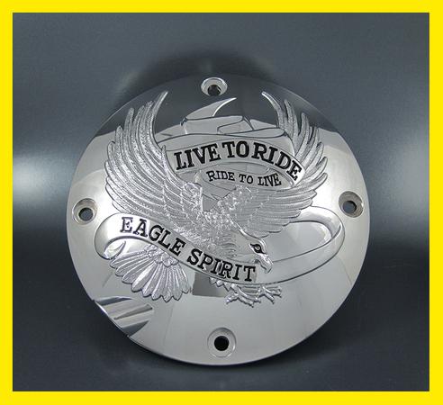 1994-2003 harley sportster  live to ride derby cover xl