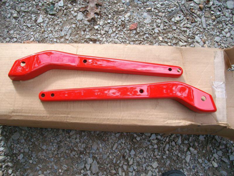 Harley davidson porsche red fender struts new