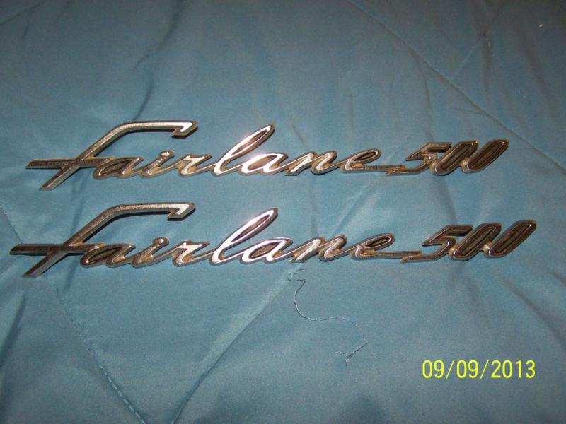 Fairlane 500 script