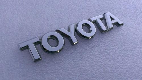 Ready to install toyota camry corrolla emblem nameplate rear trunk