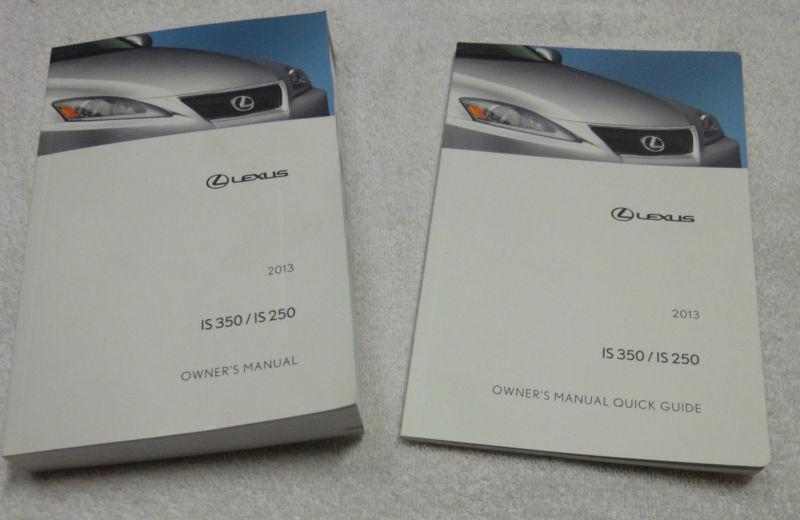 2013 is 350 250 lexus owners owner's manual guide