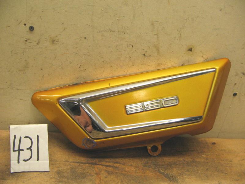 1972 yamaha ds7 rd 250 twin #431 right side cover