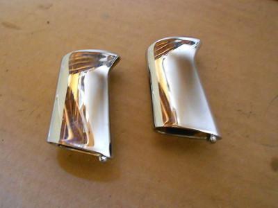 Harley davidson chrome signal light mounts 2 1/4"