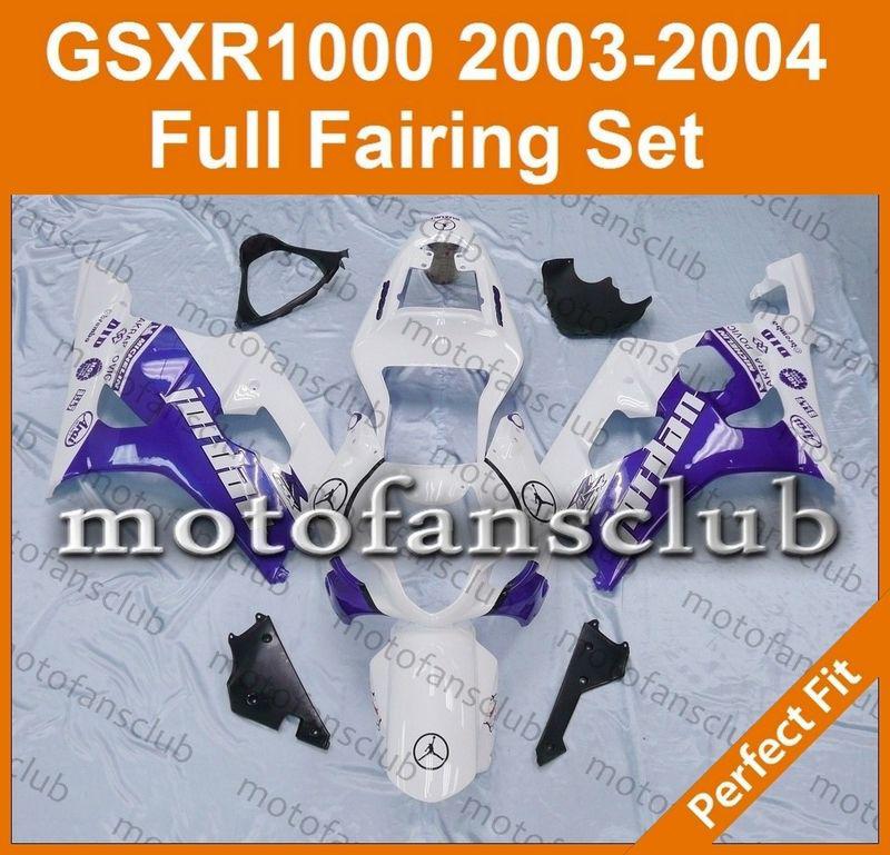 Fit suzuki gsxr 1000 03 04 gsx-r 2003 2004 fairing bodywork plastics k4 #14 b