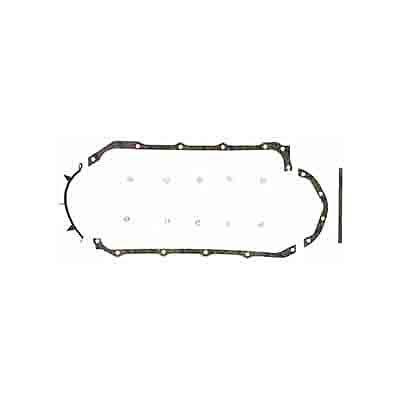 Fel-pro oil pan gasket 2-piece cork buick oldsmobile pontiac pontiac 326-455 ea