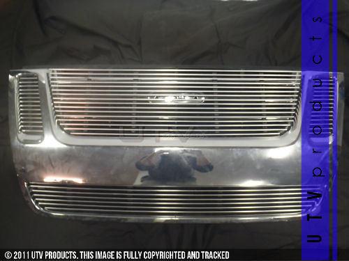 2007 - 2010 ford explorer sport trac 4pc billet grille kit custom 07 08 09 10