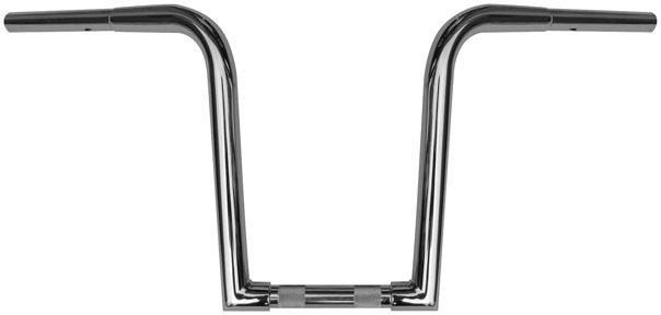 Wild 1 outlaw z narrow ape hanger handlebar 12 inch chrome for harley davidson