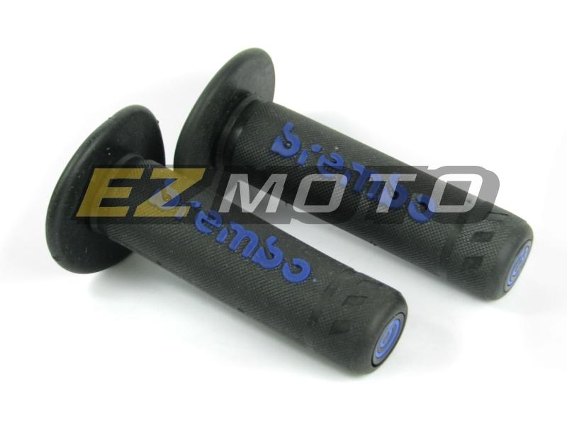 Universal hand grips for 22mm handlebar tz 350 500 700 750 xjr 1300 400 blue