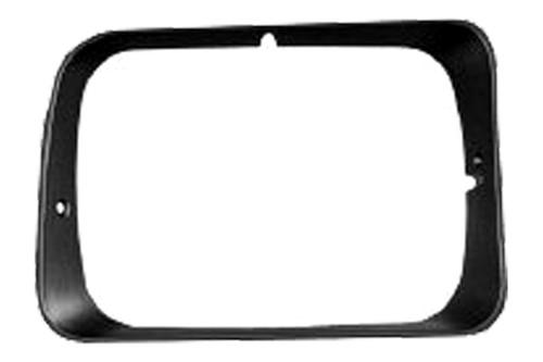 Replace ch2513117 - 1991 dodge ram rh passenger side headlight bezel brand new