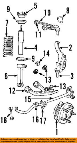 Mopar oem 68070133aa stabilizer bar