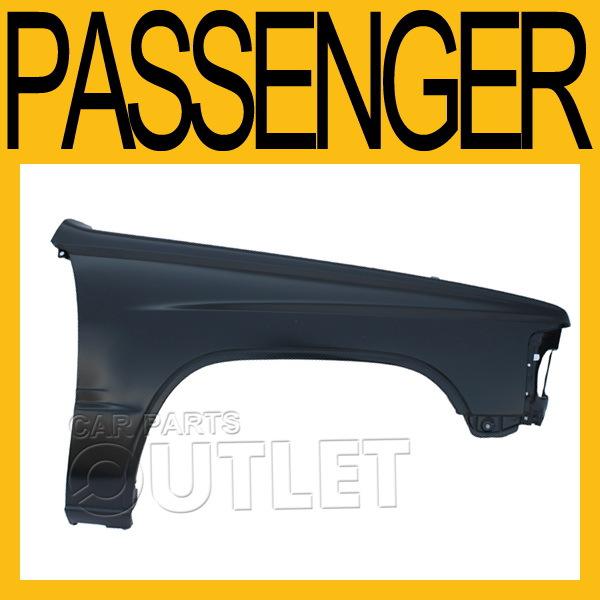 84-88 toyota pickup 2wd front fender primed steel right