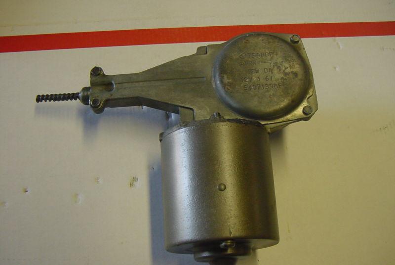 Oe lucas wiper motor mgbgt 1966-67 1 speed model 12w single speed