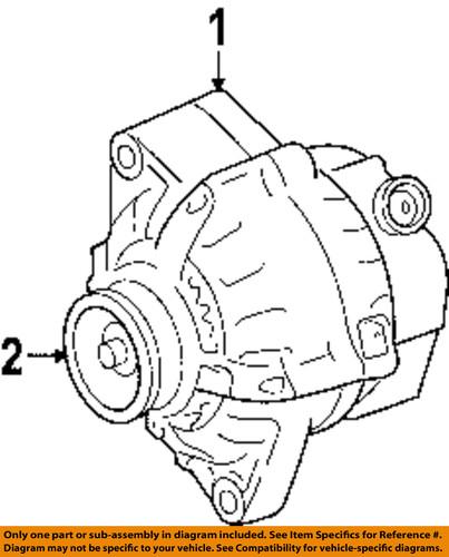 Toyota oem 2706031162 alternator/generator/alternator