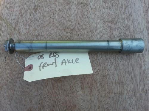 Yamaha yzf r6 r6s 5sl front wheel axle 03 04 05 06 07 08 09 2006 2007 2008