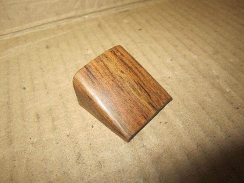 Cadillac fleetwood brougham 80-90 1980-1990 assist strap bolt cover light wood