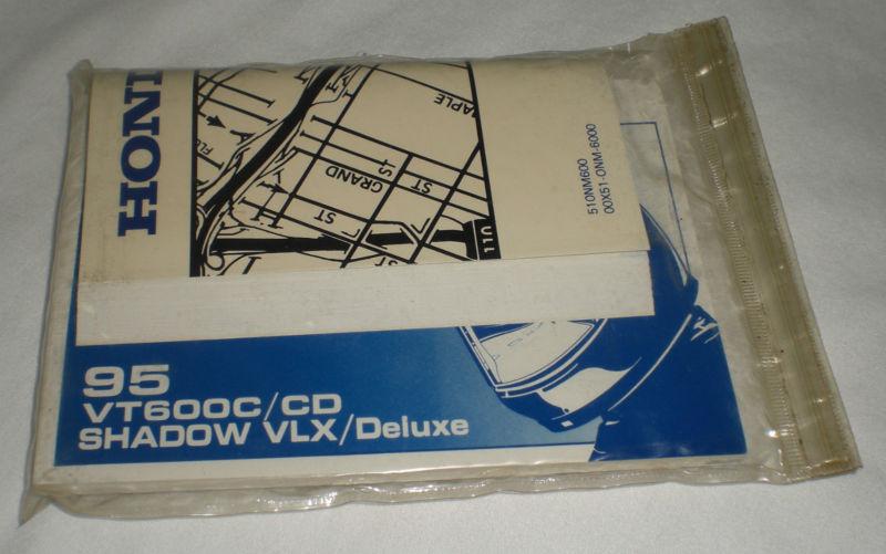 Su3 31mz8610 1995 vt600c vt600cd shadow 600 vlx deluxe owners manual honda nos