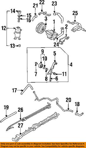 Mazda oem k8051594xa drive belt idler pulley/idler pulley