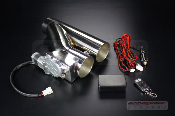 3" exhaust catback turbo electric e cutout ver 2 mustang svt cobra 5.0 4.6 v6 v8