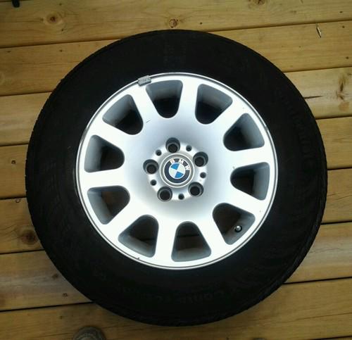 Bmw e38 740i 740il 750il 00 01  4 alloy wheels 1095048 & 235/60r16 continentals 