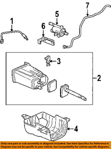 Gm oem 19177698 vapor canister/vapor canister filter