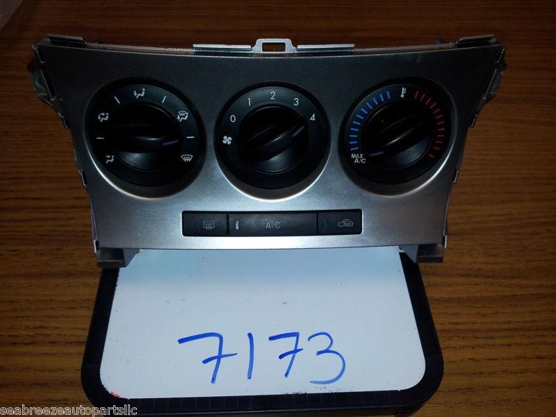 10-11 mazda 3 climate temperature control unit a/c heat