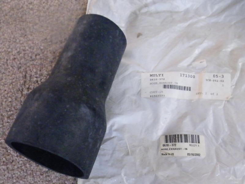 Nos tigershark arctic cat exhaust in hose ac 1998 ts 770 0610-372