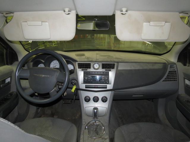 2007 chrysler sebring floor center console gray 2582406