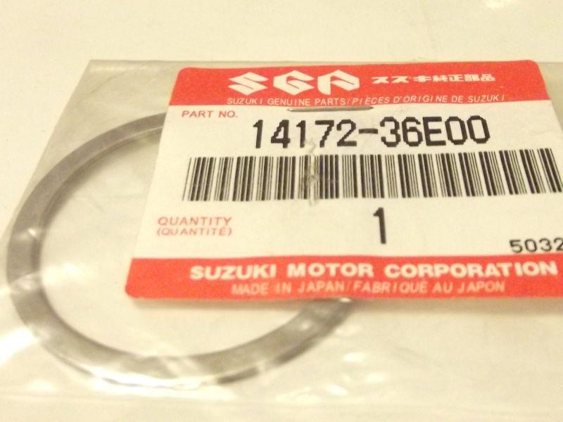 Suzuki '97-'00 rm125 rm 125 exhaust pipe flange washer 14172-36e00 new nip oem