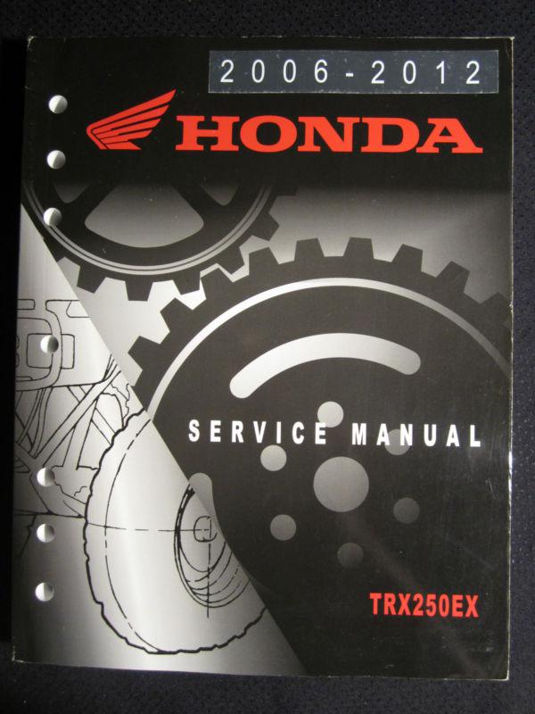 2006-2012 honda atv trx250ex service repair shop manual trx 250 ex 