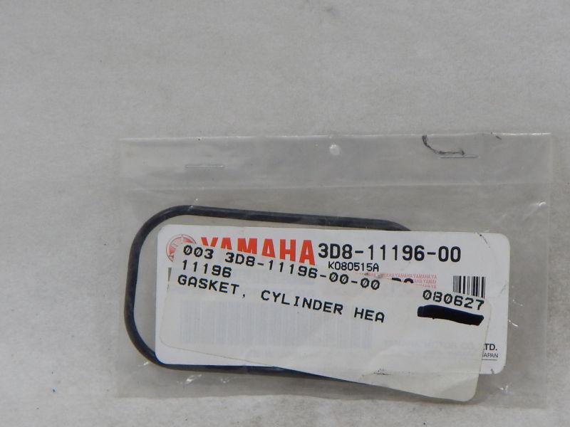 Yamaha 3d8-11196-00 gasket *new