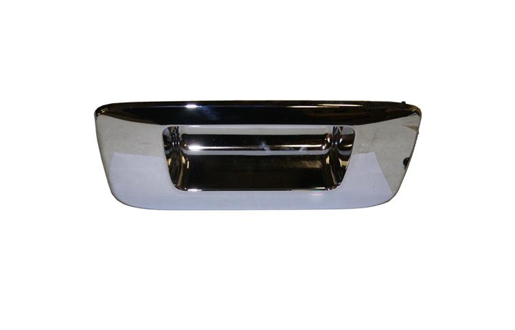 Replacement outside rear chrome tailgate handle bezel chevy gmc silverado sierra