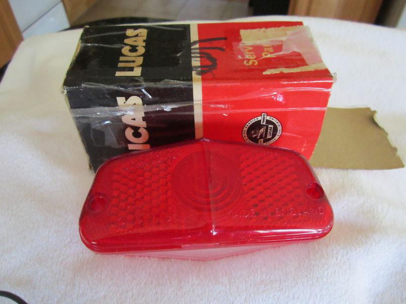 Triumph vintage pre-unit bsa british lucas original nos 564 tail light lens