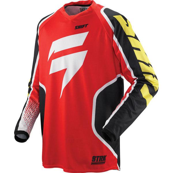 Red l shift racing strike jersey 2013 model