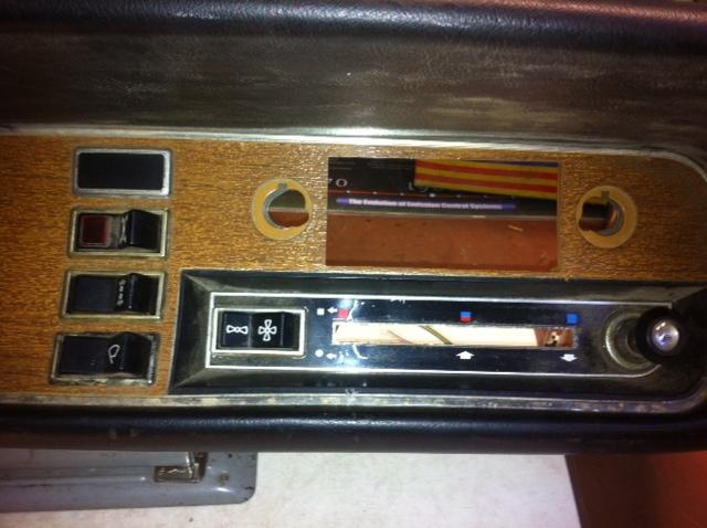 Vintage ford dash 3039f-10a883-a kent 1255  1255-1  kuk-1