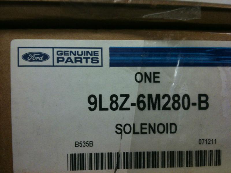 Ford 9l8z6m280b genuine oem factory original control valve solenoid