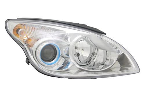 Tyc 20-12123-90 fits hyundai elantra right replacement headlight assembly