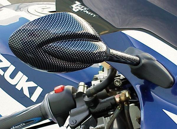 1988-2007 suzuki katana 600 750 carbon jag mirrors