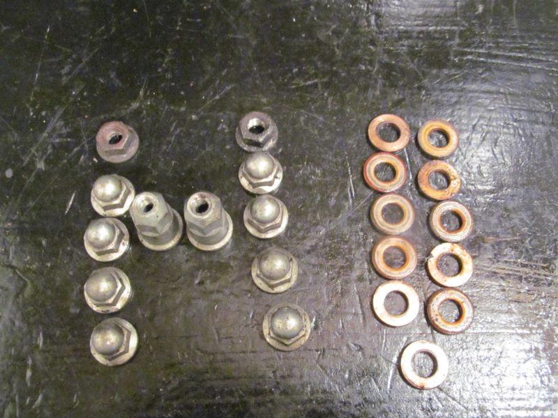 Honda cb350f 350 four 1974 head nuts washers