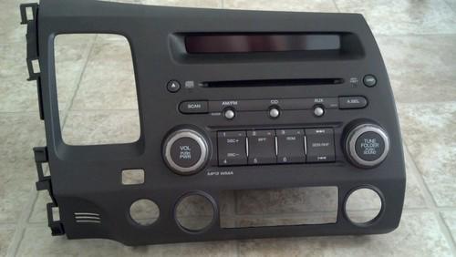 2011 honda civic factory radio mp3 am fm cd 