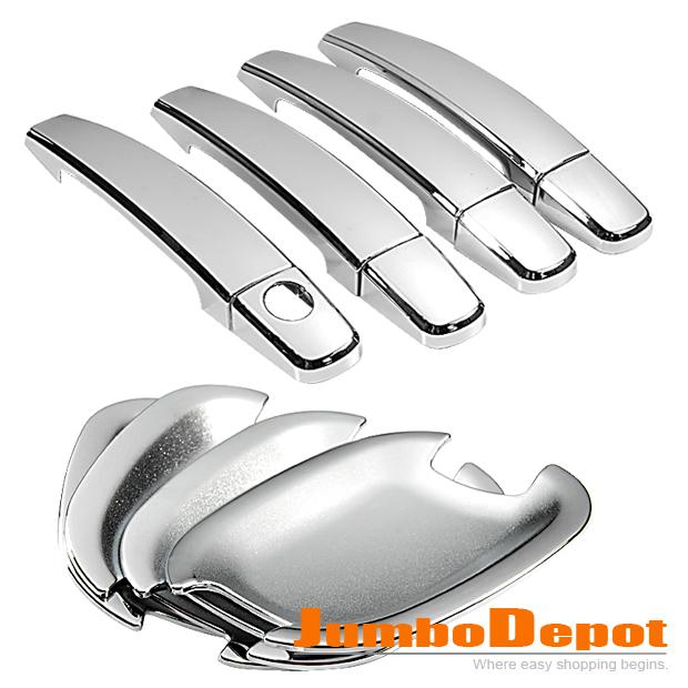 Chrome door handle bowl cover trim set kit hot fit for chevrolet cruze 2009-2011